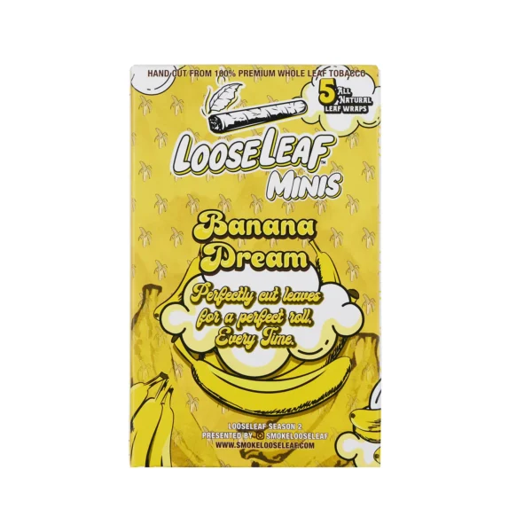 BANANA DREAM LOOSELEAF MINIS (40 COUNT) - Loose Leaf Wraps - Image 2
